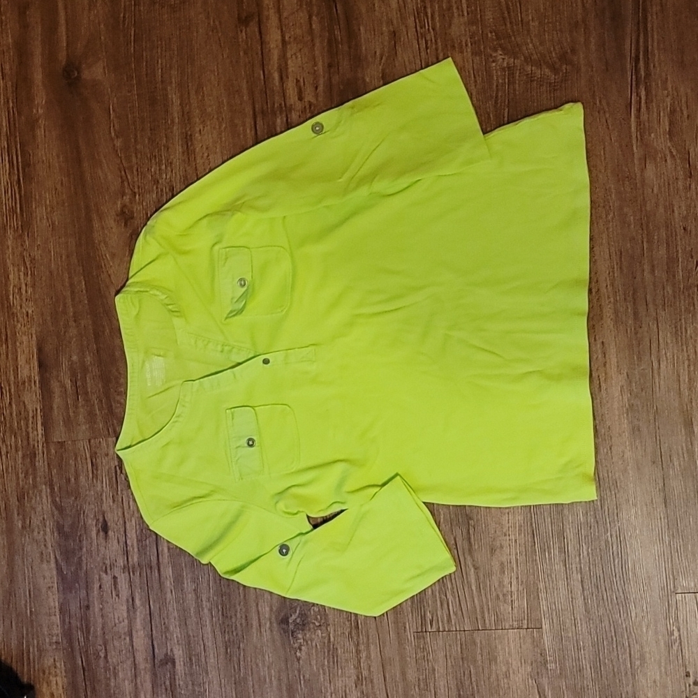Westbound green blouse medium